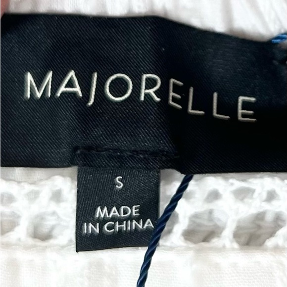 MAJORELLE White Ruffle Mini Dress - Picture 9 of 14